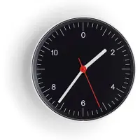 HAY Wall Clock seinäkello, musta