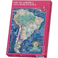 Water and Wines AB - Wine Puzzle Palapeli Etelä-Amerikka 1000 palaa