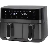 ProfiCook PC-FR 1295 H kaksinkertainen kuumailmafriteerauskeitin, 9 l, 2700 W