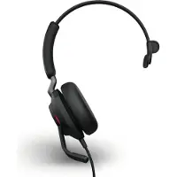 Jabra Evolve2 40 UC Mono -kuuloke mikrofonilla, USB-C, musta