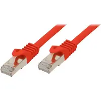 S/CONN Shiverpeaks BASIC-S patch cable - 3 m - red - Punainen