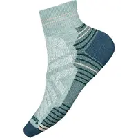Smartwool Women's Performance Hike Light Cushion Ankle Vaellussukat Naiset koko M väri harmaa/turkoosi