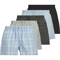 Jack & jones Bokserishortsit 'JACMilano' vaaleansininen / harmaa / musta / valkoinen