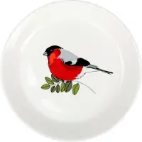 Martinex - Koti Lautanen 17 cm Punatulkku