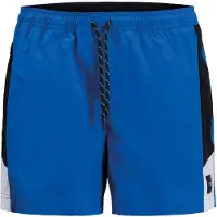 Jack & Jones Uimashortsit 'JPSTMaui' koboltinsininen / musta / offwhite