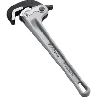 Vevor -putkipihdit, 14" alumiininen suora putkipihdit, automaattinen leuan säätö, säädettävä putkiavain, helppo kantaa, ergonominen kahva, ripustettava muotoilu, vesiputkille, autokorjauksiin