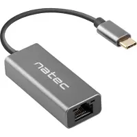 Natec Cricket USB-C 3.1 Verkkoadapteri 1 GB/s