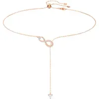 Swarovski Ketju 'Hyperbola' kulta / läpinäkyvä