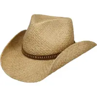 Stetson Fair Oaks Western Straw Hat Natur Hatut 61/XL