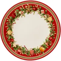 Villeroy & Boch - Winter Bakery Delight Lautanen 27 cm Punainen