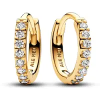 Pandora Timeless kullatut huggie korvarenkaat 263015C01
