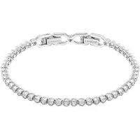 Swarovski Rannekoru 'Imber' hopea / läpinäkyvä