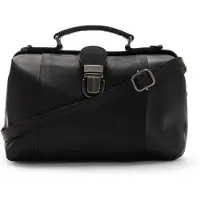 The Chesterfield Brand Wax Pull Up Lääkärilaukku Nahka 24 cm Musta