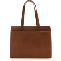 The Chesterfield Brand Fidenza Olkalaukku Nahka 40 cm Kannettavan tietokoneen taskun syvyys Ruskea