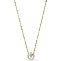 Pandora 14K Gold-Plated Collier With Clear Cubic Zirconia - Gold - 45 CM