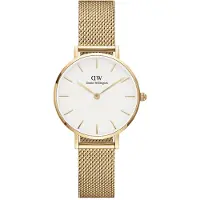 Daniel Wellington Petite 28 Evergold G White - Gold - 28 mm