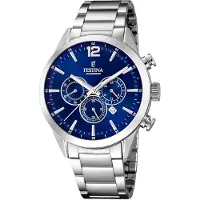 Festina Miesten kello F20343-7 Sininen/Teräs Ø43.5 mm