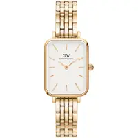 Daniel Wellington Quadro 20X26 5-Link G White - Gold - 20X26MM