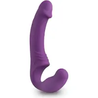 EasyToys - ladattava strap-on vibraattori ilman hihnaa - lila