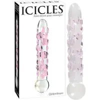 Icicles No. 7 - lasidildo - nystyrät - läpinäkyvä