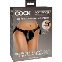 King Cock Elite Beginner's - strap-on - musta