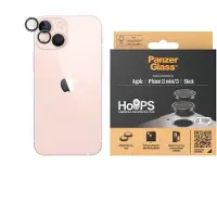 PanzerGlass Hoops -kameran linssinsuojus, iPhone 13 mini / 13, musta