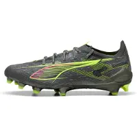 Puma Ultra 5 Ultimate FG Audacity - Matta ikääntynyt hopea/Keltainen/Aurinko iski Nainen - Nurmi (FG), koko 36