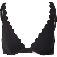 Hunkemoller Scallop Up - Black - C x 70