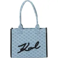 Karl Lagerfeld Skuare Shopperit 32 cm Sininen