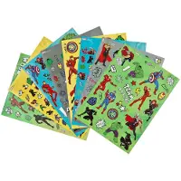Undercover Avengers Sticker Book with 8 Sheets