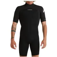Quiksilver Prologue 2/2 Ss Springsuit Bz Märkäpuku musta, L