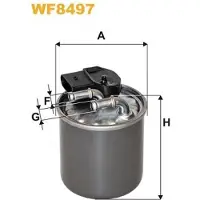 WIX FILTERS Polttoainesuodatin WF8497