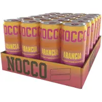NOCCO BCAA Arancia -energiajuoma 330ml 24-pack