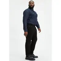 Levi's Farkut '502 Taper Jeans (Big & Tall)' musta denim
