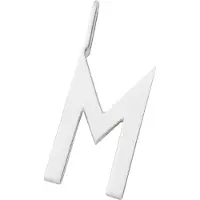Design Letters Archetype Charm 16 mm Silver A-Z M