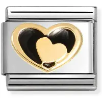 Nomination Classic 030283 heart heart pala