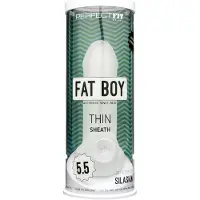 Perfect Fit - Fat Boy Thin - peniskotelo (15 cm, valkoinen)