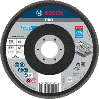 Bosch Powertools Lamellihiomalaikka Bosch Best for Metal; 125 mm