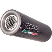 Gpr Exhaust Systems M3 Poppy Mv Agusta Brutale 750 S 00-06 Ref:mv.1.m3.pp Stainless Steel Homologoitu Slip On äänenvaimennin