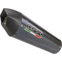 Gpr Exhaust Systems Gp Evo4 Poppy Ducati Monster 821 17-20 Euro 4 Cat Hyväksytty äänenvaimennin