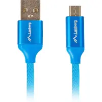 Lanberg Micro USB–USB-A-kaapeli CA-USBM-20CU-0018-BL