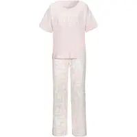 s.Oliver Pyjama roosa / valkoinen