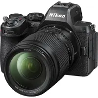 Nikon Z5 II + 24-200 mm, 24,5 MP, 6048 x 4032 pikseliä, CMOS, 4K Ultra HD, Kosketusnäyttö, musta
