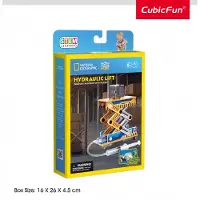 Cubic CUBICFUN National Geographic 3D-palapeli Hydraulinen Nostin