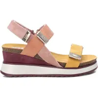 Xti for woman. 14282202-LILA Sandals 142822 pink (38), 5 to 8 cm, Velcro, Casual