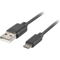 Lanberg micro USB 2.0 -kaapeli BM-AM 1.0m QC 3.0 musta