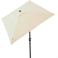 Aktive Alumiini Neliönmuotoinen Korkean Tolpan Uv-suojaava Aurinkovarjo 270x270 Cm 38 Mm 260 Cm