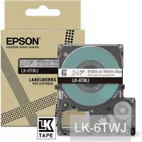 Epson Matte Tape Clear/White 24mm 8m (C53S672070)