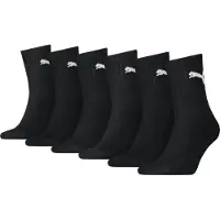 Puma Short Crew 6P Unisex Ecom - Black - 47-49