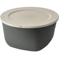 Koziol Connect kulho/kulho kannella 4 L biokierrätysmuovi Nature ash grey